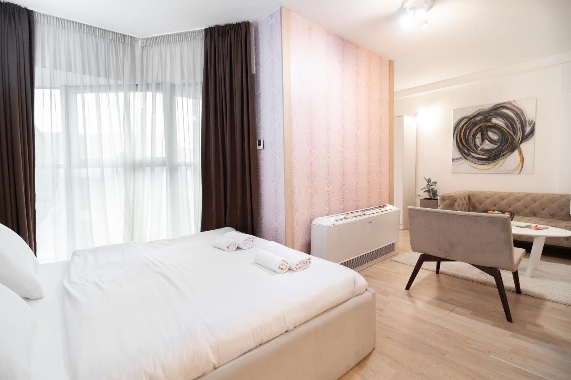 The One Apart Hotel Luxury Suites & Apartments Skopje Exterior photo