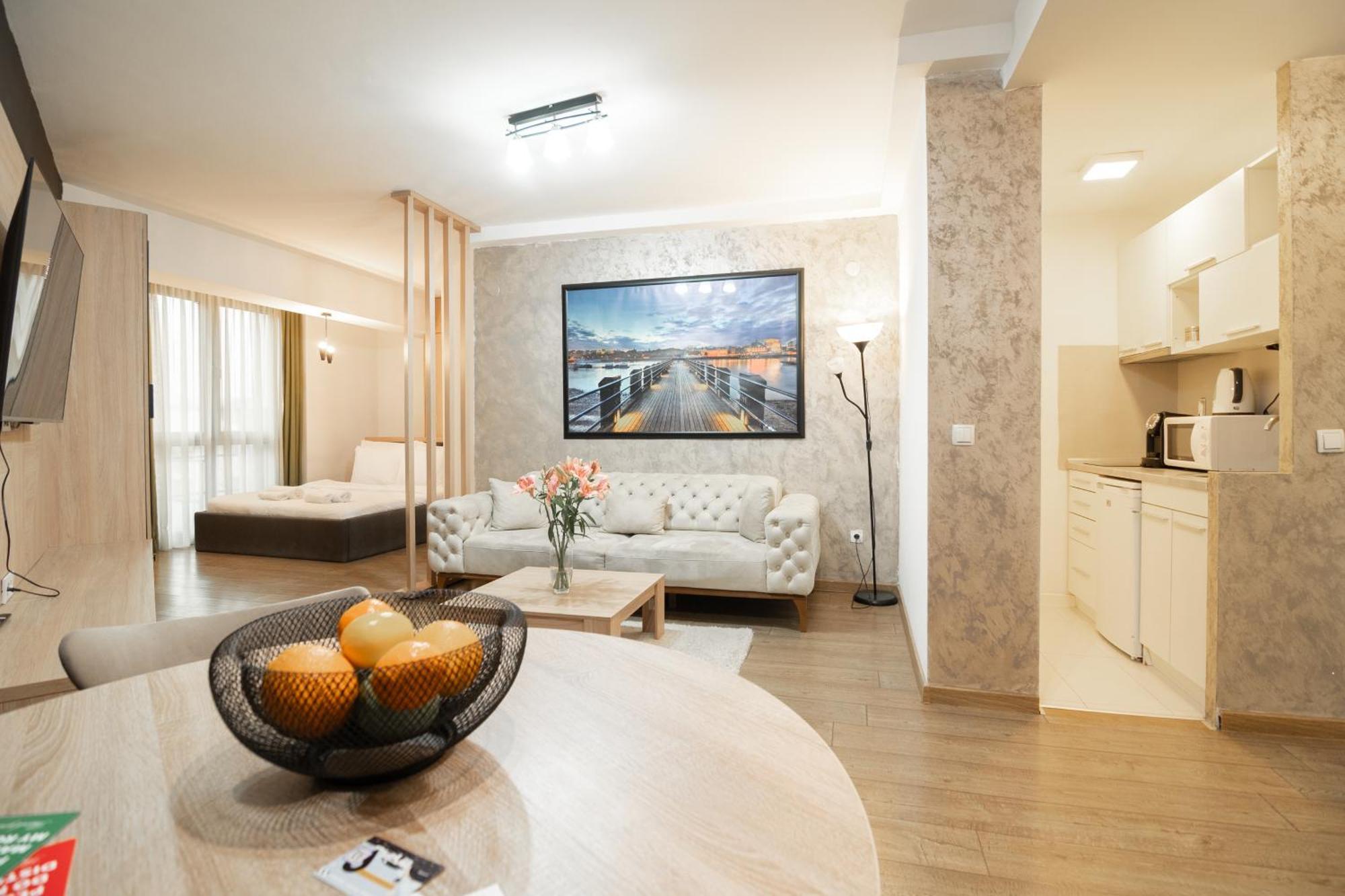 The One Apart Hotel Luxury Suites & Apartments Skopje Exterior photo