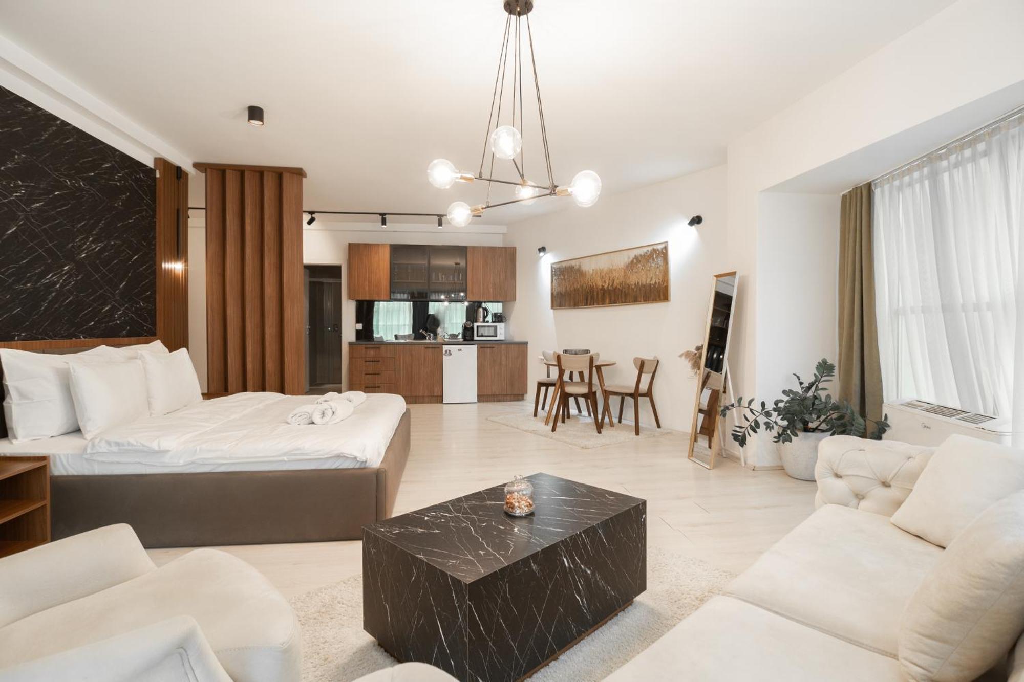 The One Apart Hotel Luxury Suites & Apartments Skopje Exterior photo