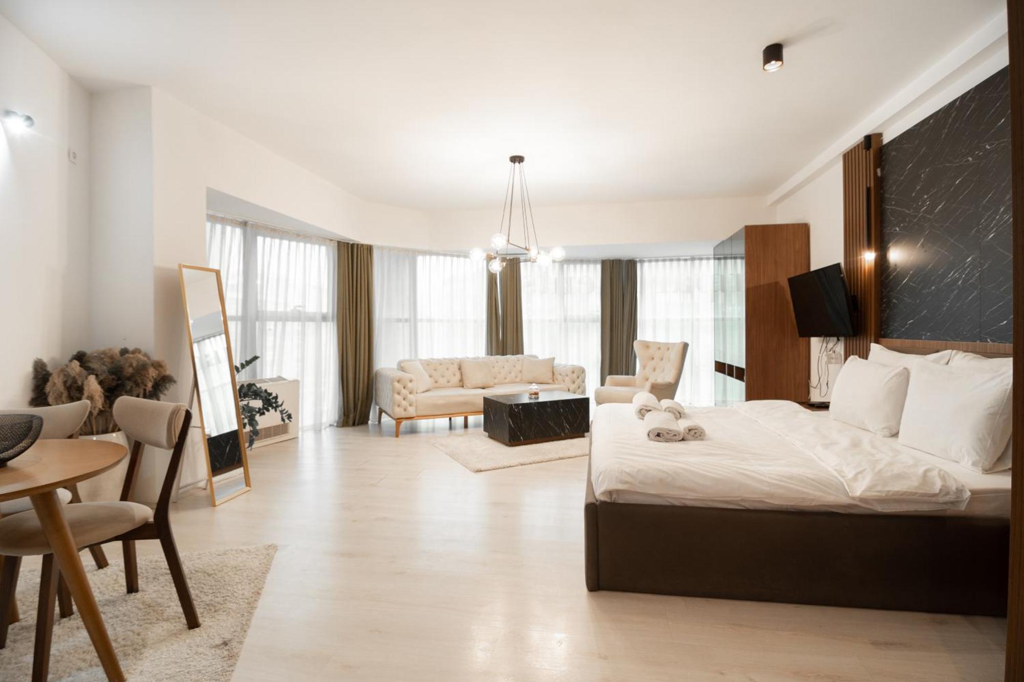 The One Apart Hotel Luxury Suites & Apartments Skopje Exterior photo