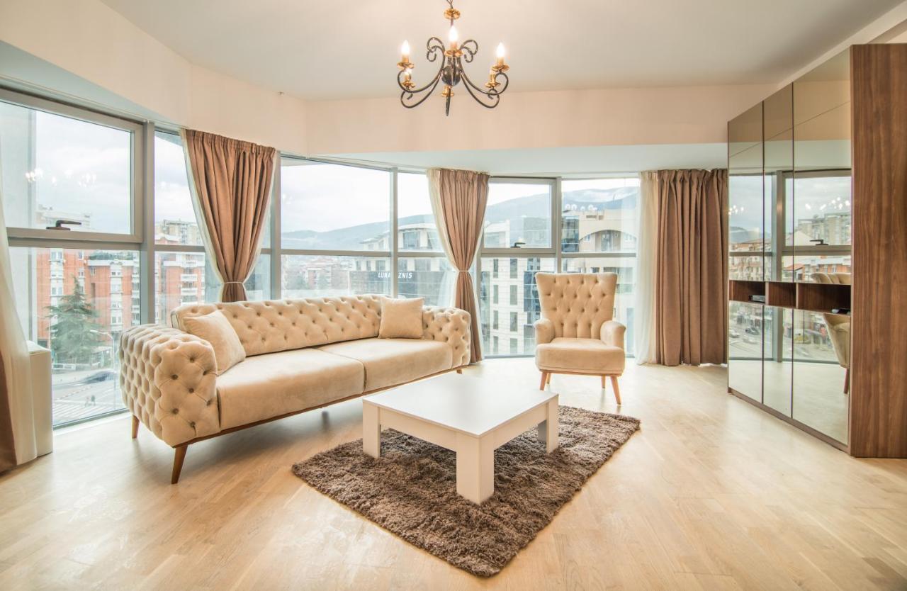The One Apart Hotel Luxury Suites & Apartments Skopje Exterior photo